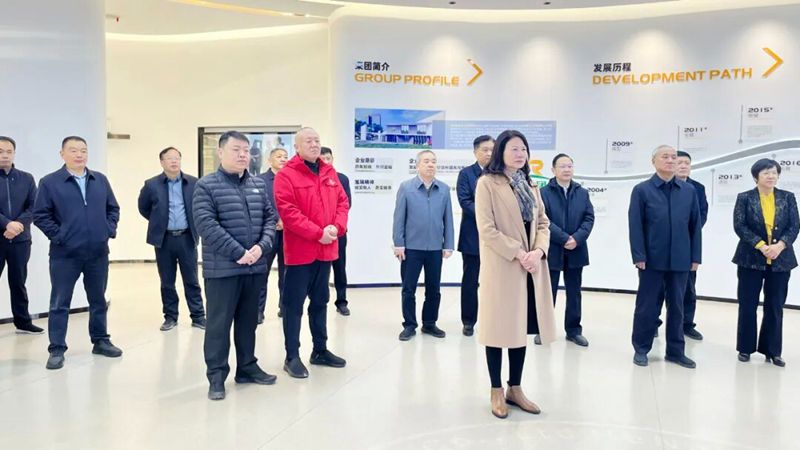 河南省政協(xié)副主席霍金花一行蒞臨旭瑞集團參觀調(diào)研！